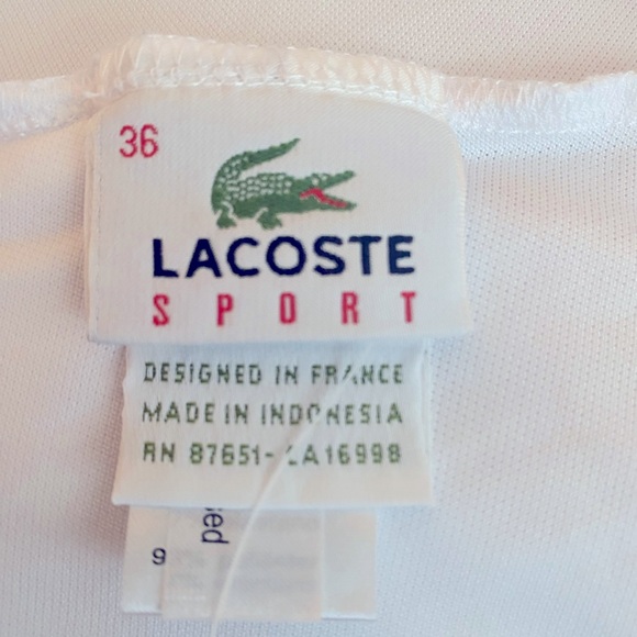 Lacoste White Mini Skirt - Picture 3 of 3
